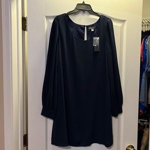 Navy Shift Dress